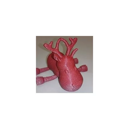 F10MROUGEMET 10M PLA Rouge Métallisé 1.75mm