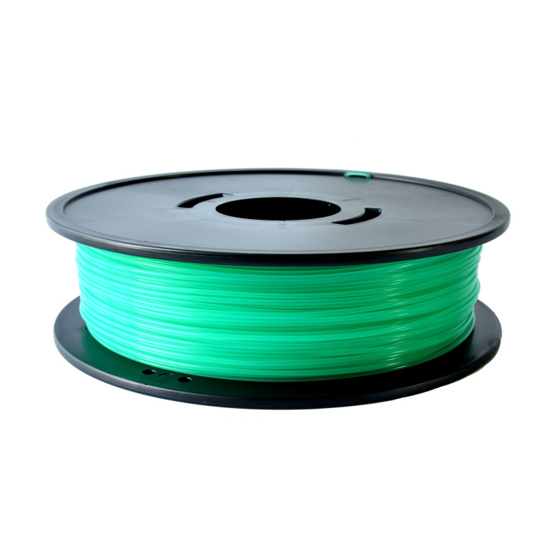 F-PLAVERTTRAN1 PLA+ Vert translucide 3D filament Arianeplast 1kg fabriqué en France