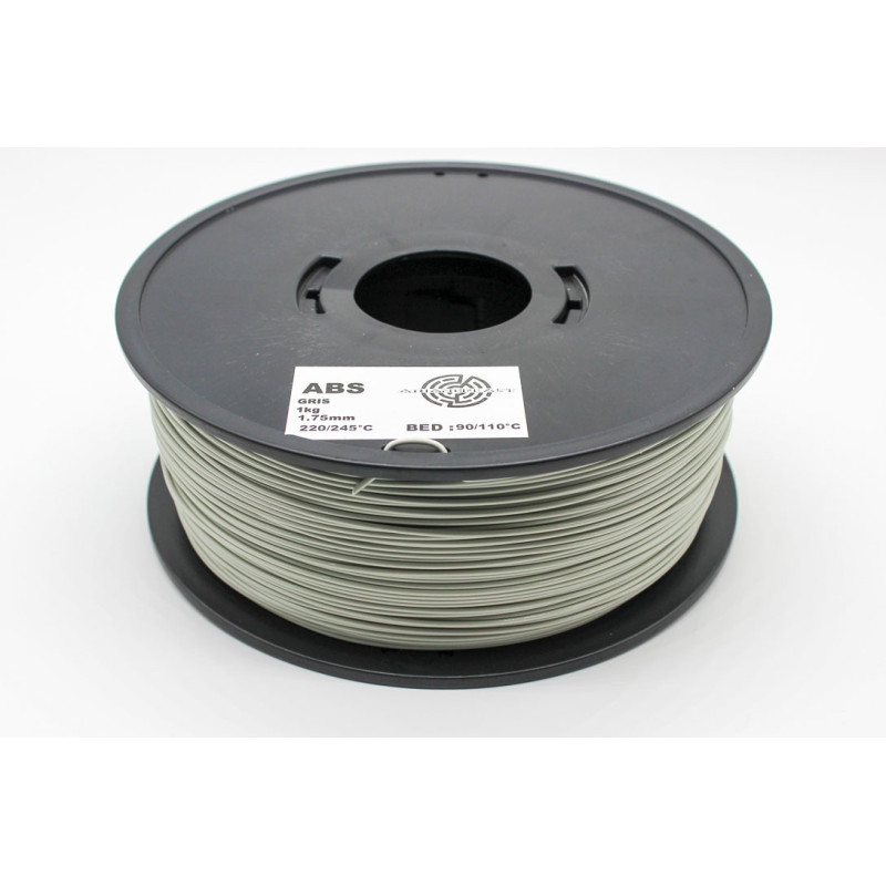 F-BASIC-gris ABS gris 3D filament Arianeplast 1kg