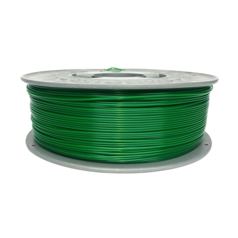 F-PLAVERTBOUTRAN1 PLA+ vert bouteille translucide 3D filament Arianeplast fabriqué en France 1kg