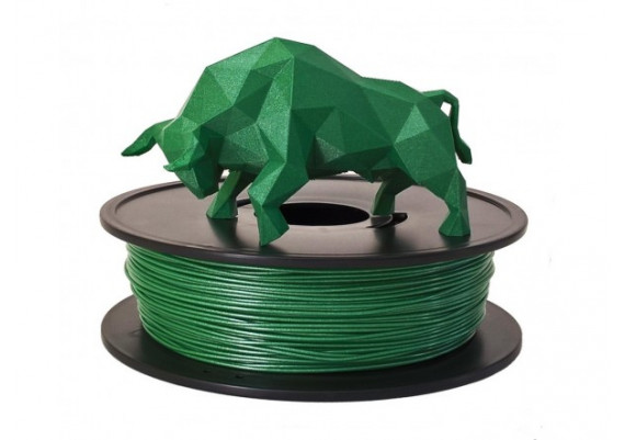 PLA vert foncé métallisé 3D filament Arianeplast 2.3kg fabriqué en France