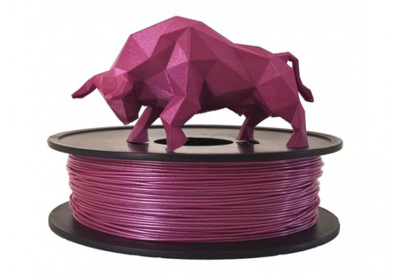 fil PLA+ Rose Métallisé 3D filament Arianeplast 2.3kg  fabriqué en France