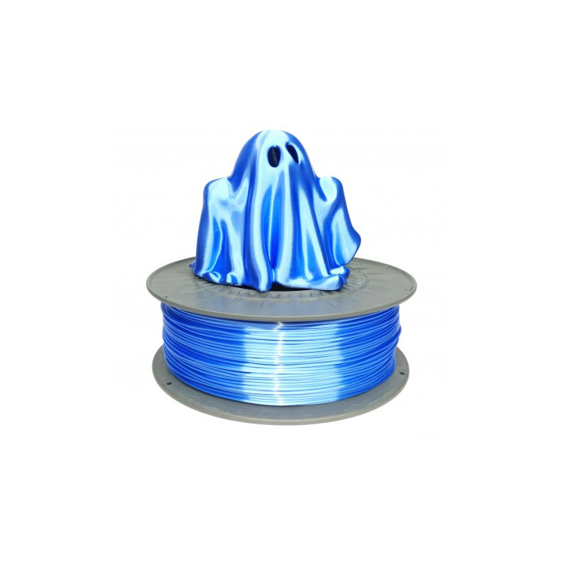 PLA+ Silk Bleu 3D filament Arianeplast 8kg  fabriqué en France