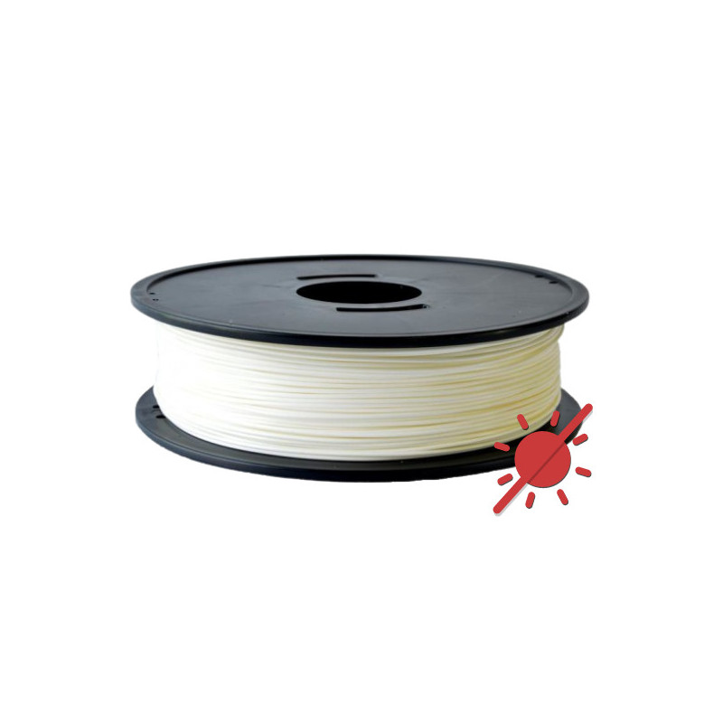 F-PETGANTIUVBLANC PETG Blanc Anti-UV 3D filament Arianeplast fabriqué en France