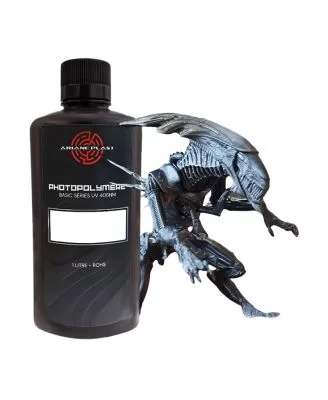 Résine Photopolymère Noir - UV 405NM - 1L - Impression 3D