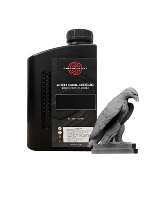 Résine Photopolymère Gris Foncé - Série J - 1L - Impression 3D