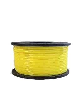 Fil Débrousailleuse 50m - Coupe Bordure 3mm - Nylon Jaune Recyclé Rond