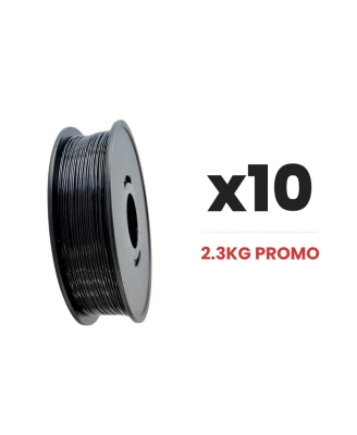 Pack x20 - PLA+ Noir - 1kg - 1.75mm