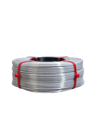 Refill PLA+ Silk Gris - 1kg - 1.75mm - Filament 3D