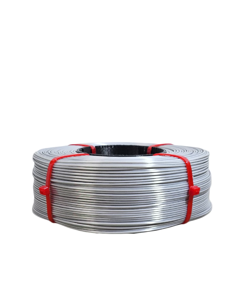 Refill PLA+ Silk Gris - 1kg - 1.75mm - Filament 3D Refill PLA+ Silk Gris - 1kg - 1.75mm - Filament 3D