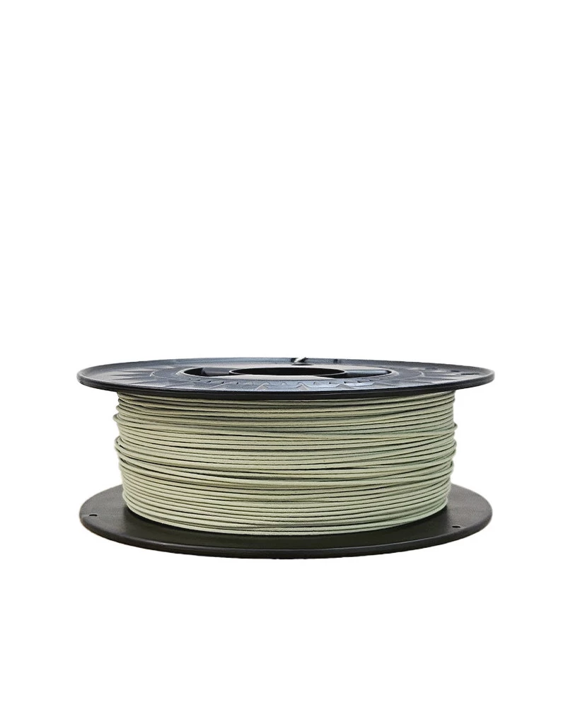 Pla Wood light green 660g 1.75mm Filament Wood for 3D printing