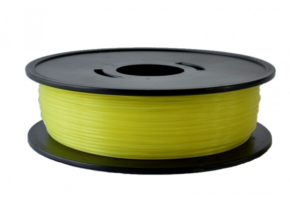 PLA jaune translucide Filament 3D ariane plast